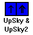 Logo for the UpSky websites.